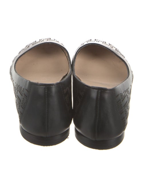 Fendi Leather Ballet Flats