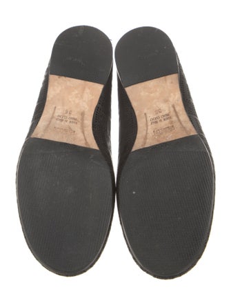 Fendi Leather Ballet Flats
