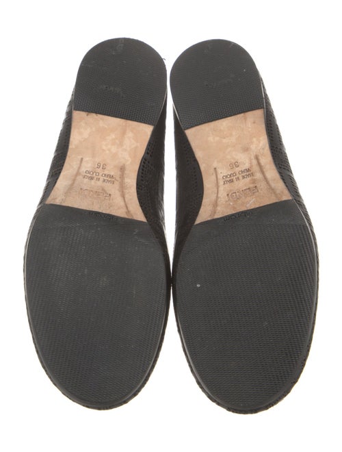 Fendi Leather Ballet Flats