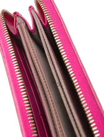 Fendi 2014 Zucca FF Logo Continental Wallet