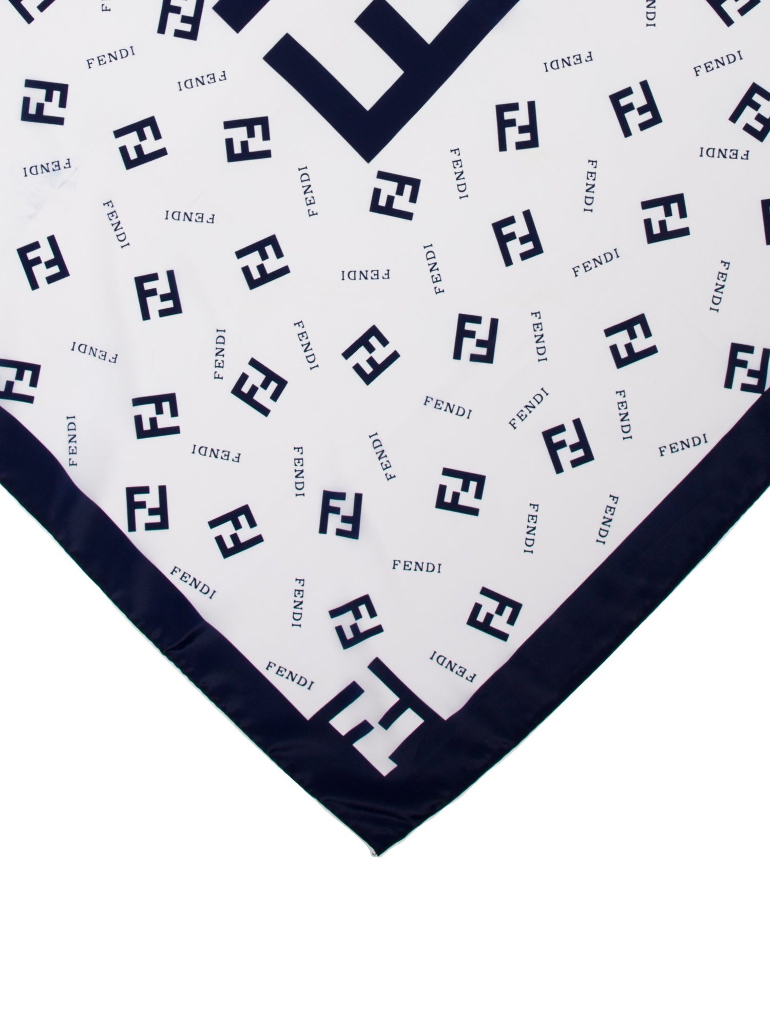 Fendi Silk Printed Bandana