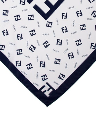Fendi Silk Printed Bandana