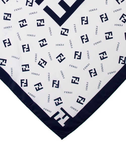 Fendi Silk Printed Bandana