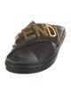 Fendi Leather Slides
