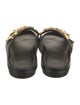 Fendi Leather Slides