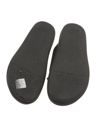 Fendi Leather Slides