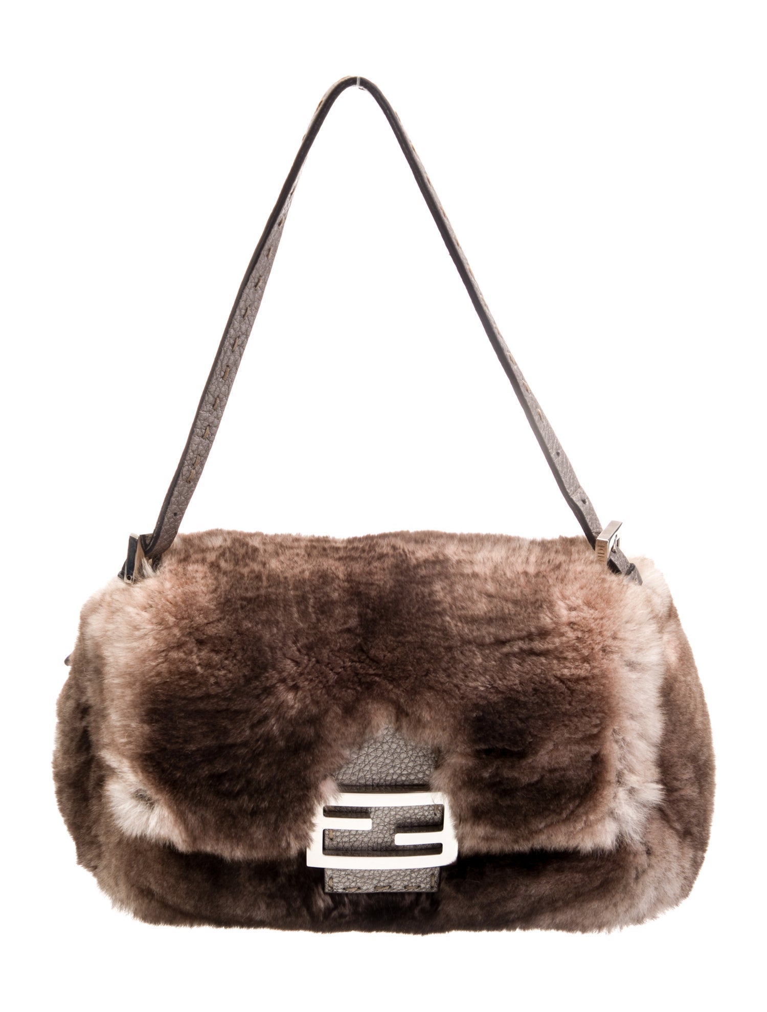 Fendi Chinchilla Baguette