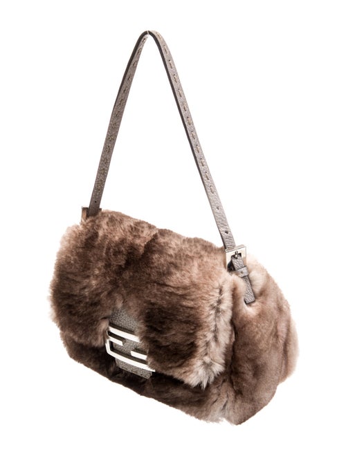Fendi Chinchilla Baguette