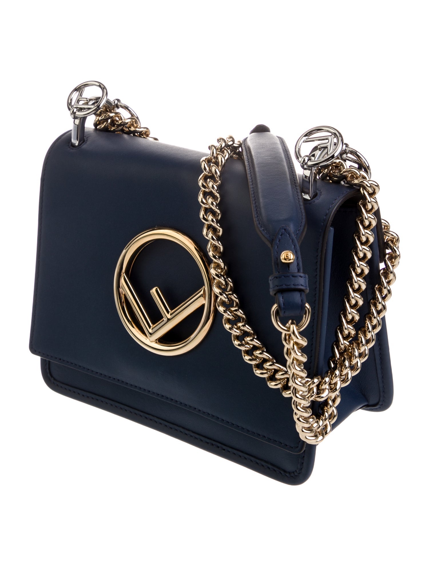 Fendi Leather Kan I Small