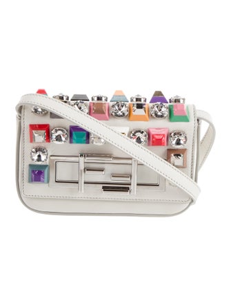 Fendi Leather Baguette Mini