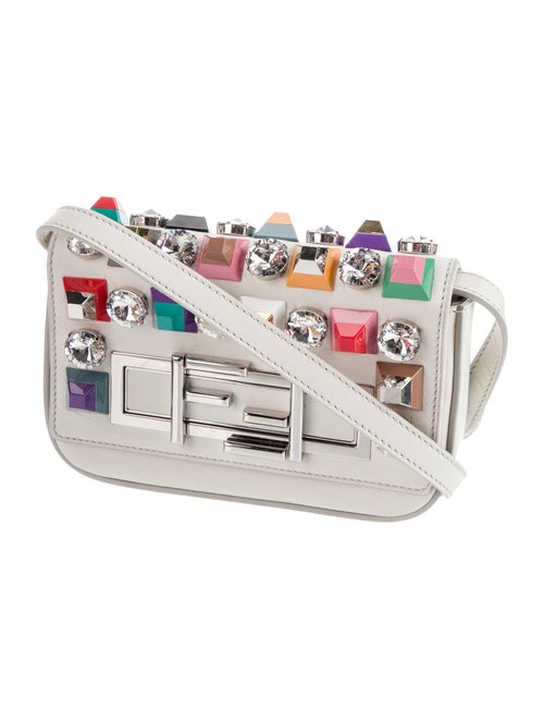 Fendi Leather Baguette Mini