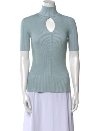 Fendi Wool Turtleneck Top