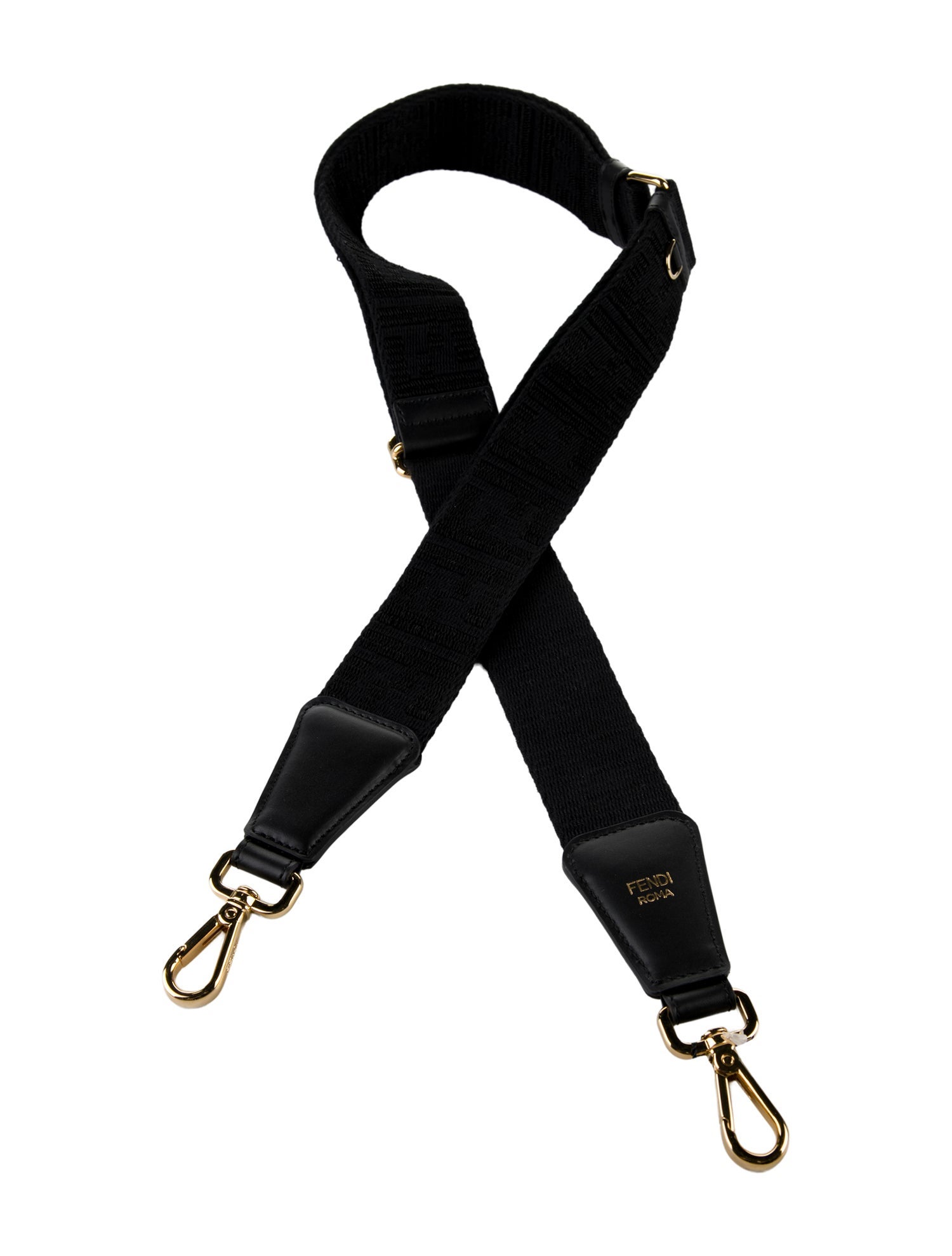 Fendi Logo Printed Bag Strap