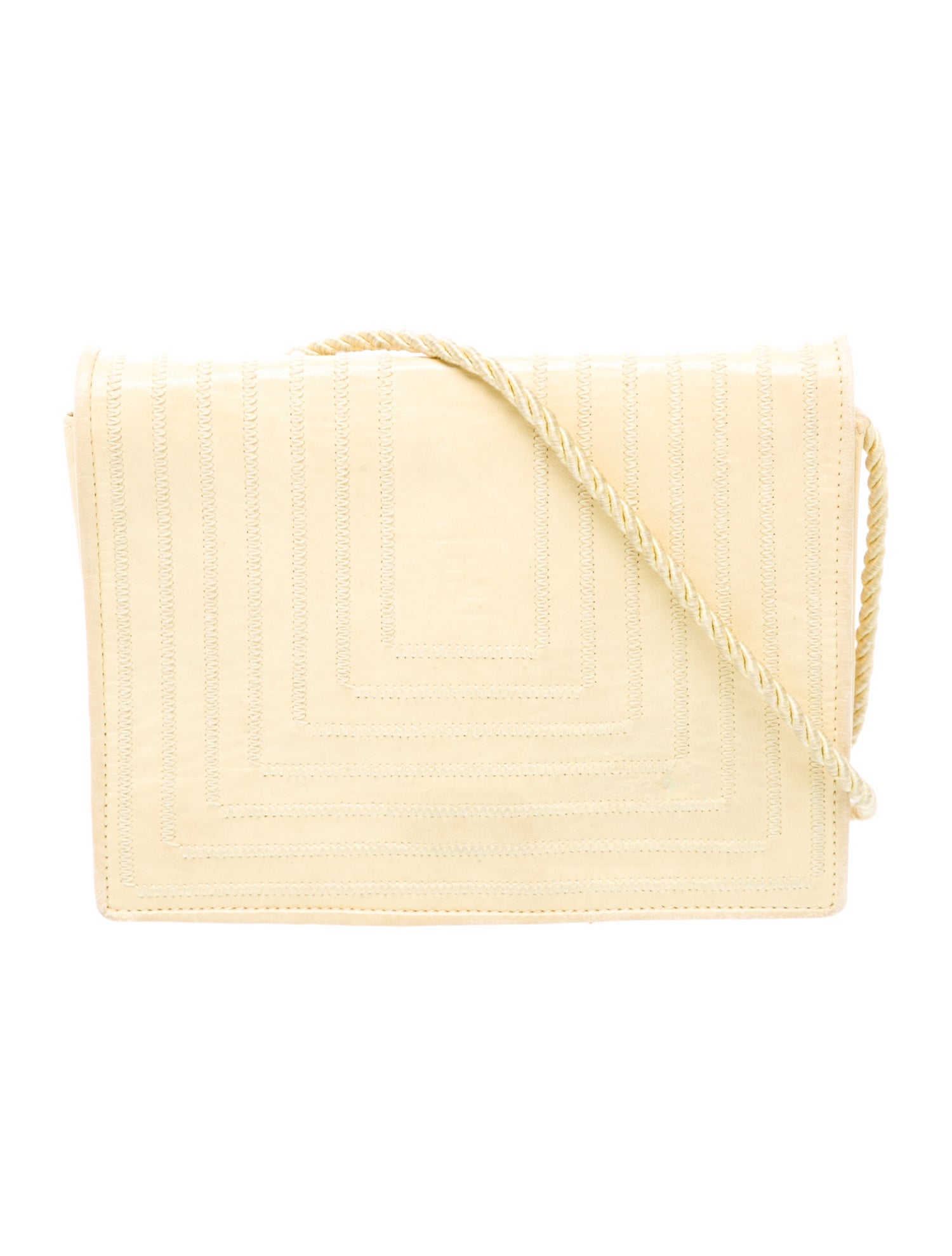 Fendi Leather Crossbody Bag Vintage