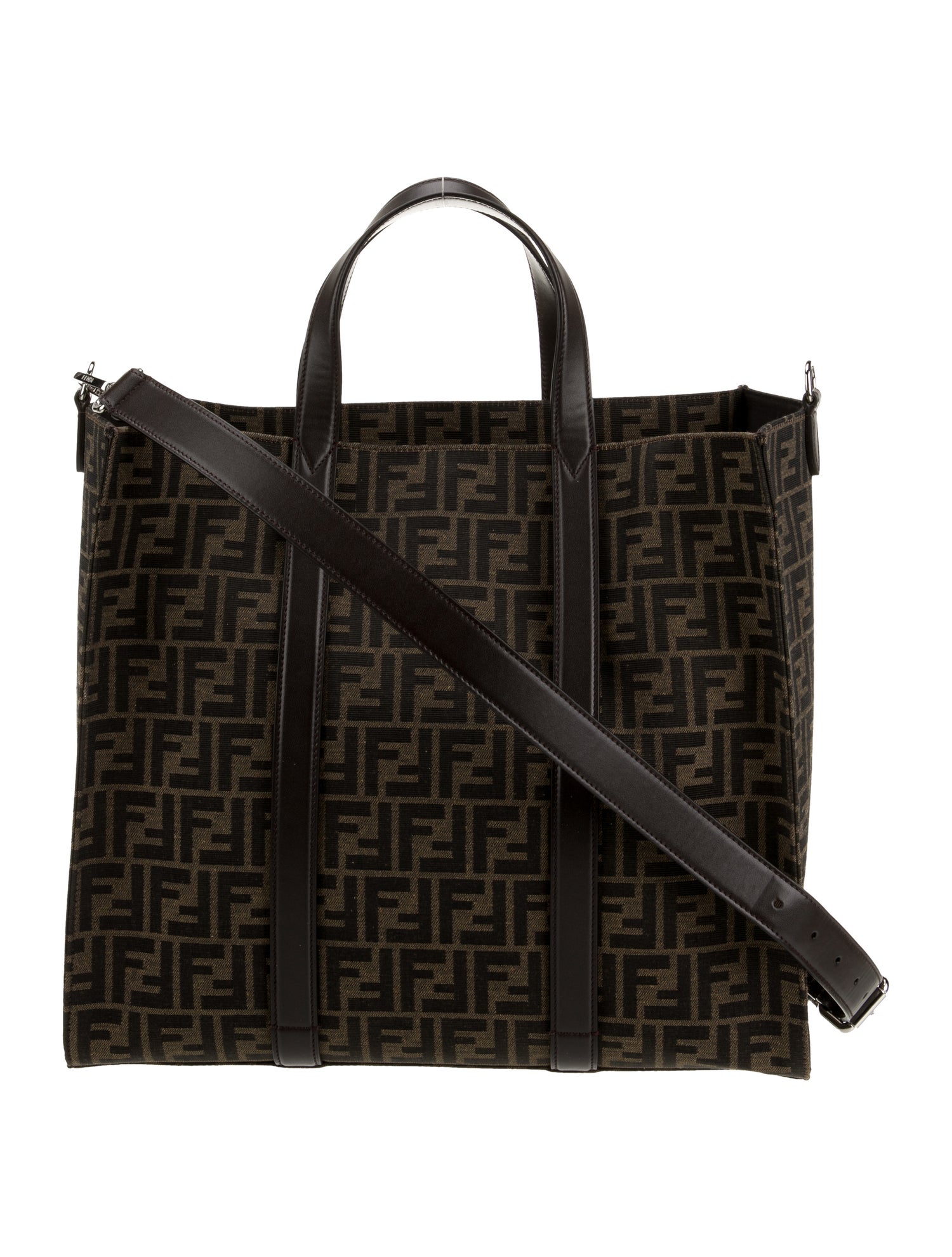 Fendi Zucca FF Messenger Bag