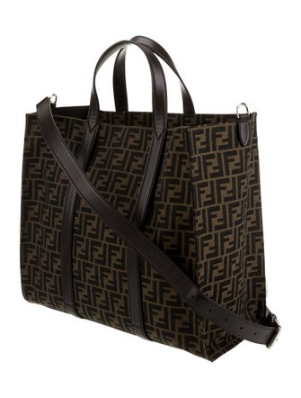 Fendi Zucca FF Messenger Bag