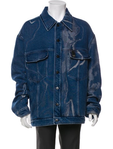 Fendi Outerwear Denim Jacket Us44, It54 | XXL