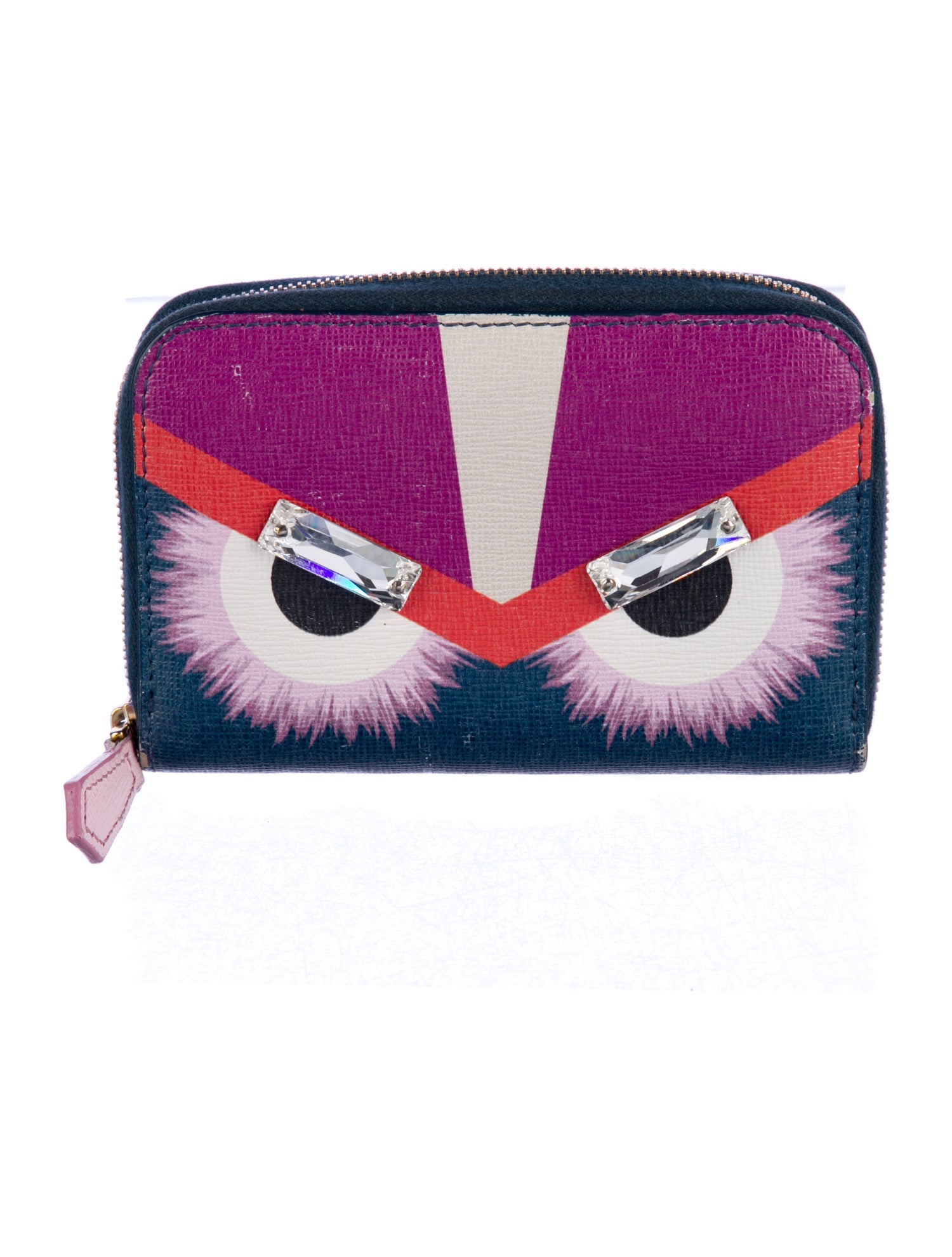 Fendi 2015 Monster Eyes Wallet
