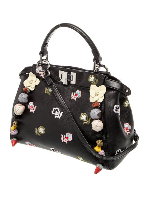 Fendi Leather Top Handle Bag