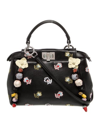 Fendi Leather Top Handle Bag