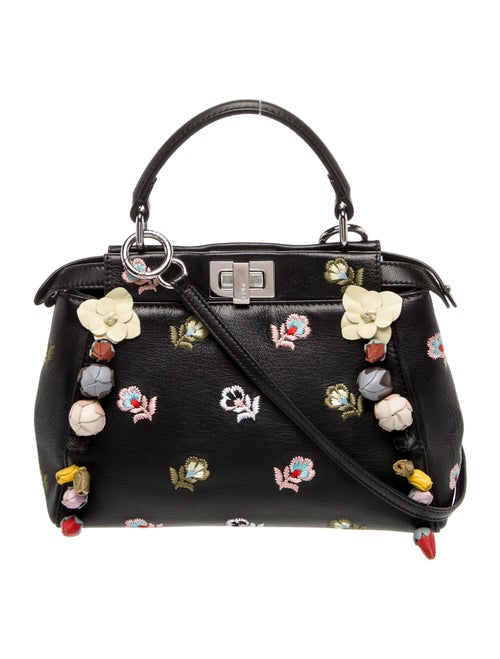 Fendi Leather Top Handle Bag