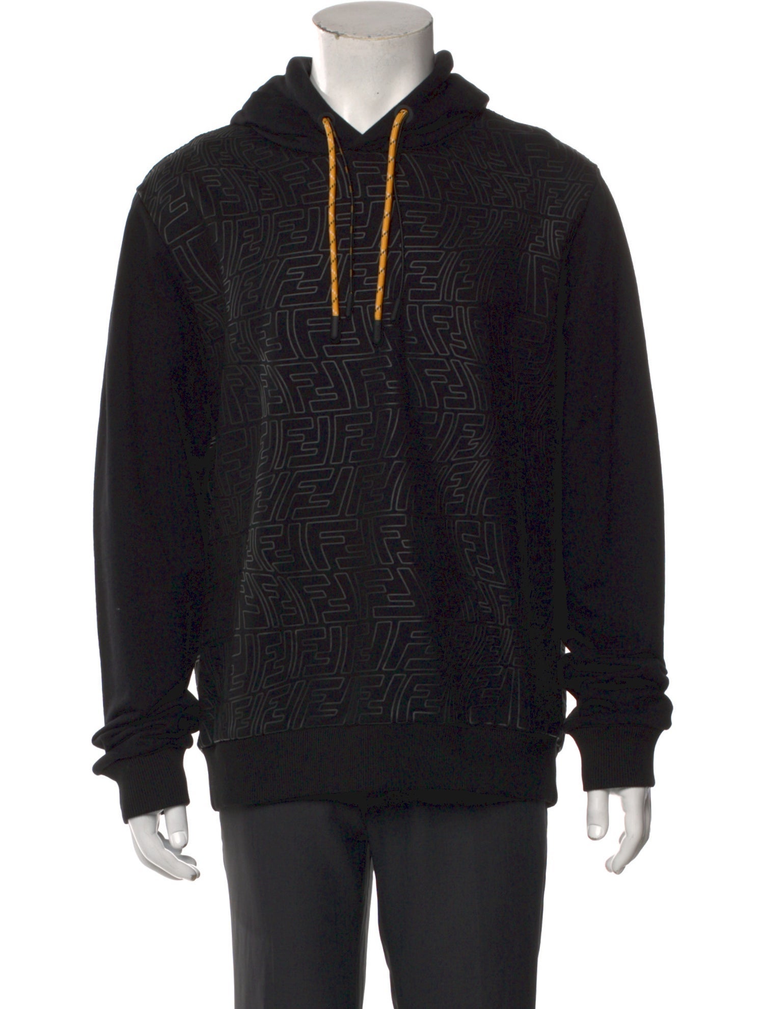 Fendi Zucca FF Logo Printed Hoodie w/ Tags