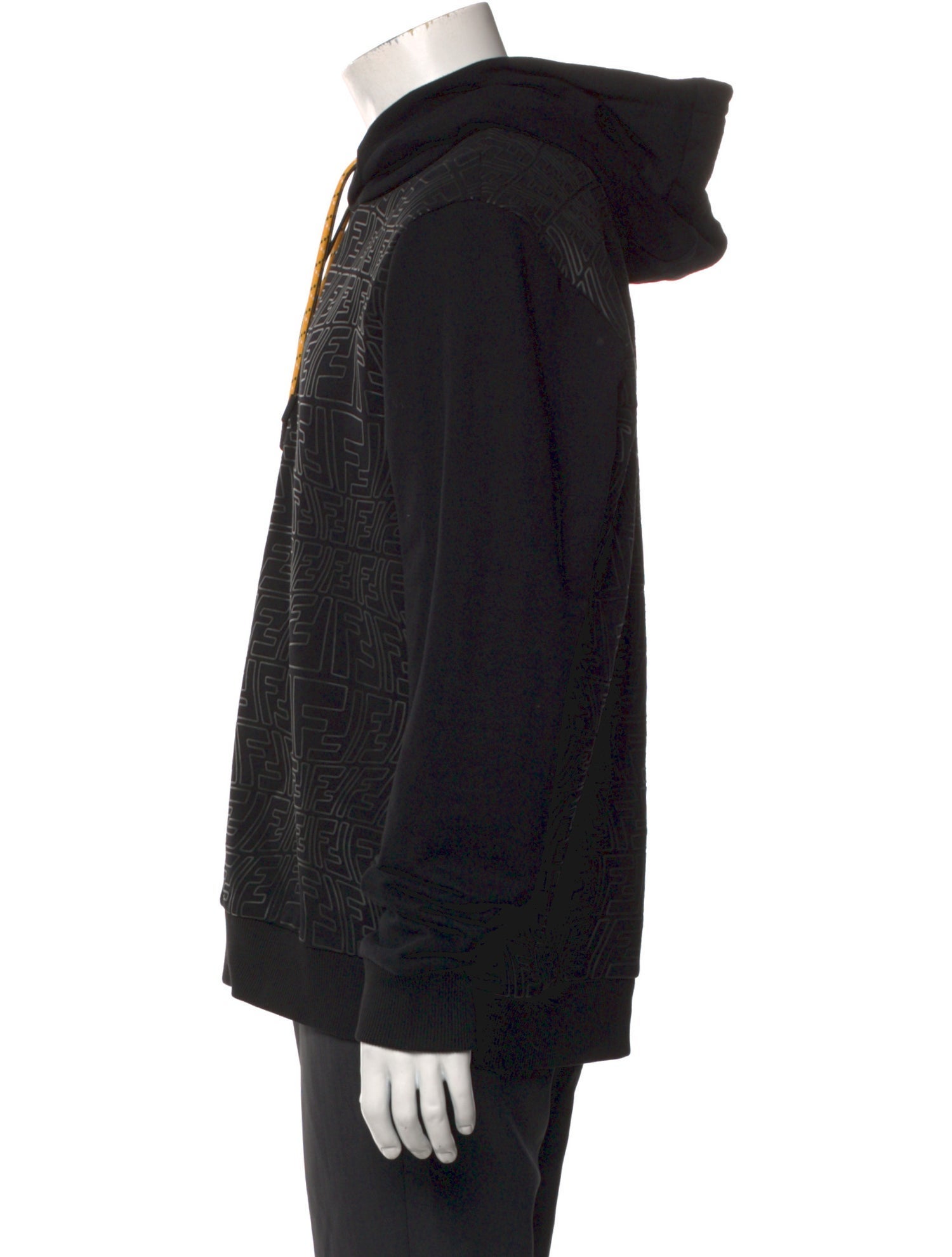 Fendi Zucca FF Logo Printed Hoodie w/ Tags