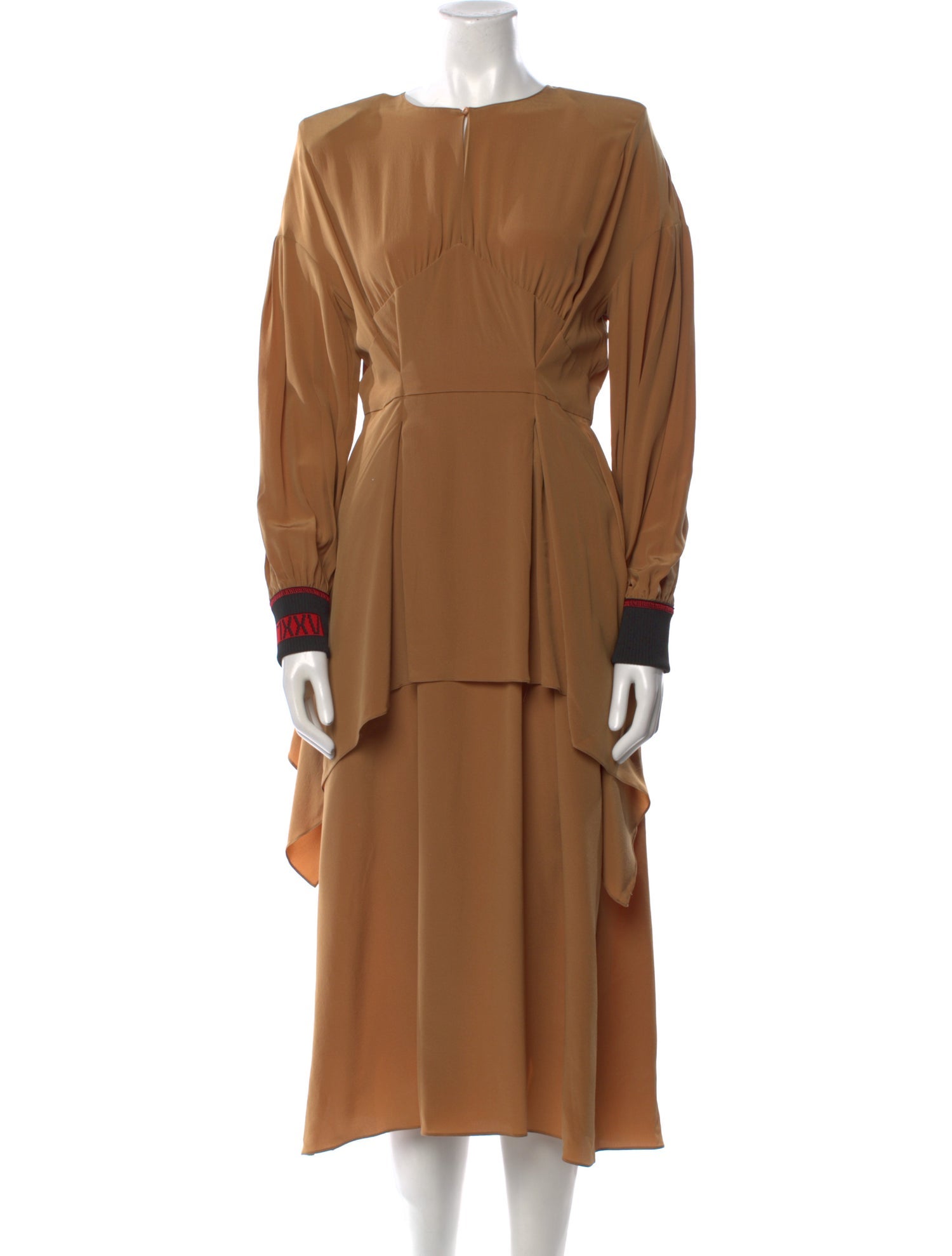 Fendi Silk Long Dress