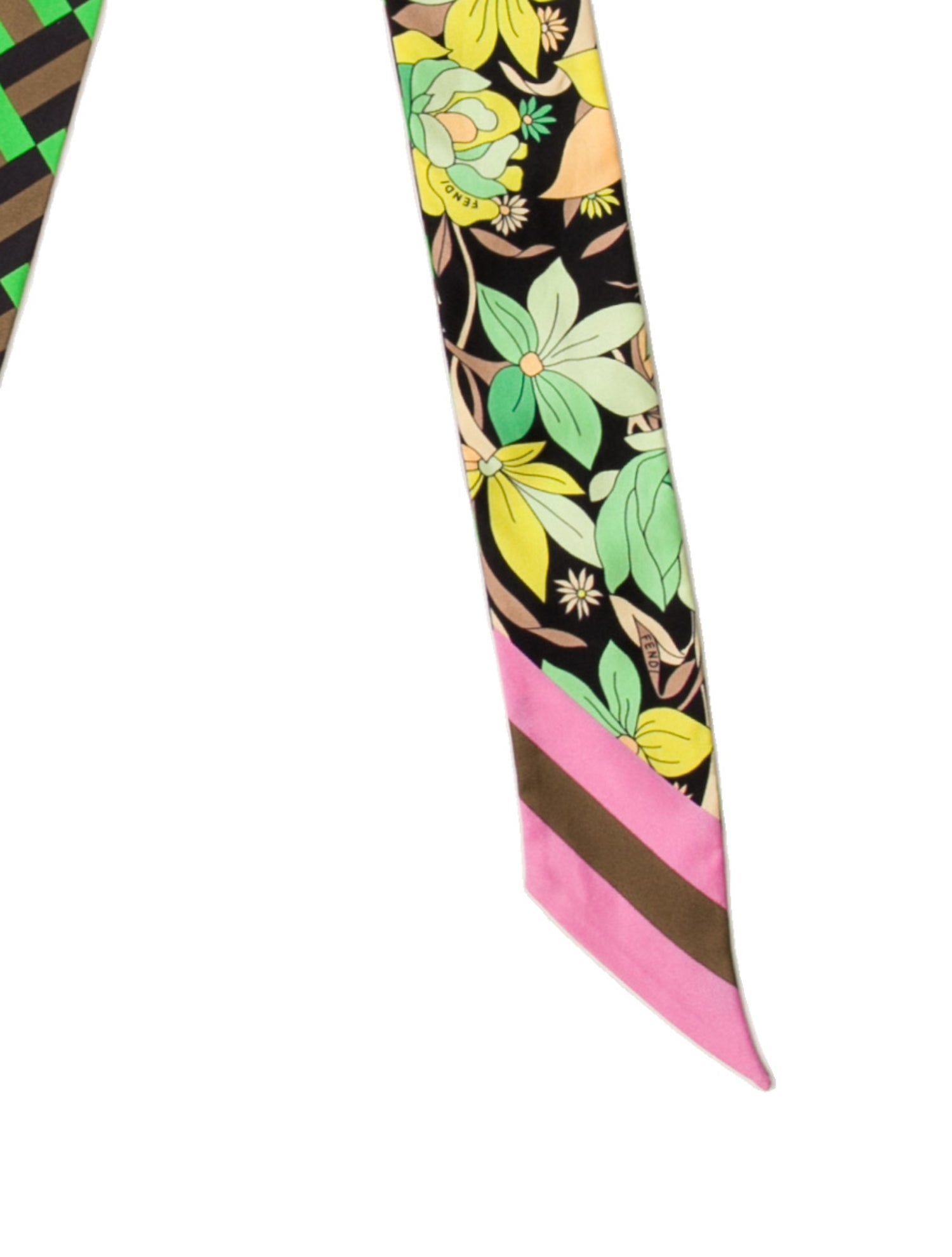 Fendi Silk Printed Scarf w/ Tags