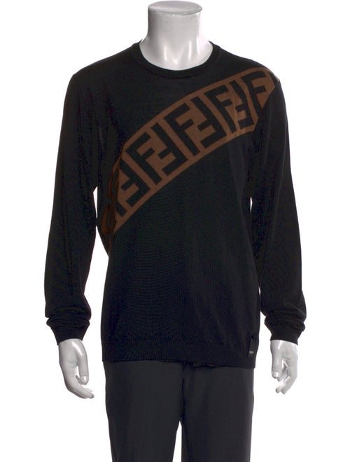 Fendi Zucca FF Logo Wool Pullover