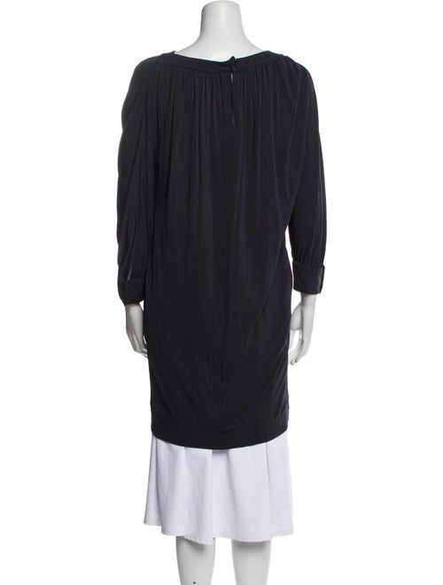 Fendi Bateau Neckline Long Sleeve Tunic