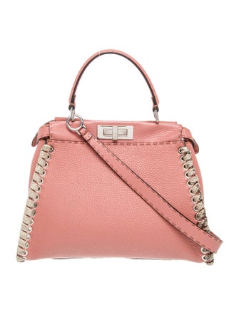 Fendi Leather Peekaboo ISeeU Small