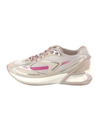 Fendi Mesh Printed Sneakers