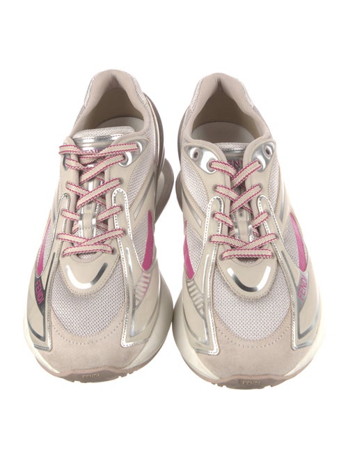 Fendi Mesh Printed Sneakers