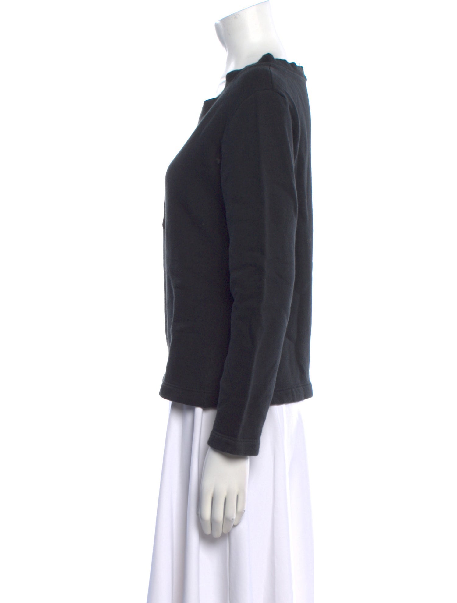 Fendi Graphic Print Scoop Neck Sweater