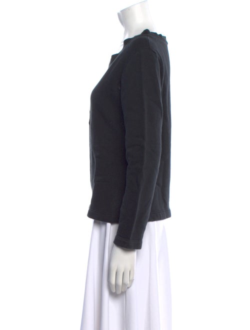 Fendi Graphic Print Scoop Neck Sweater