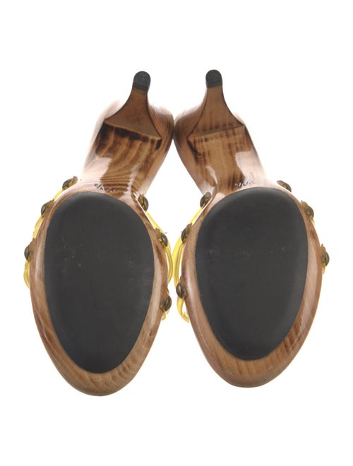 Fendi Zucca FF Logo Rubber Slides