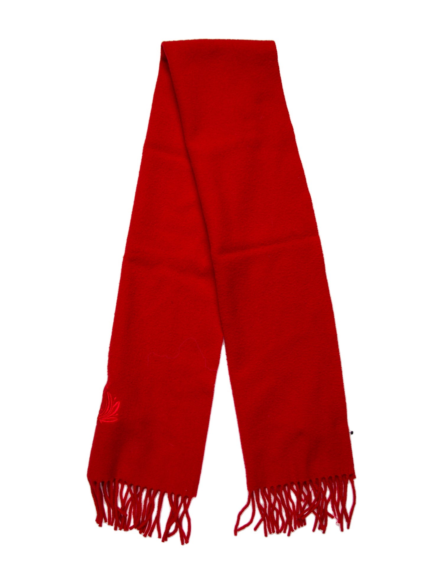 Fendi Lambswool Zucca FF Logo Scarf