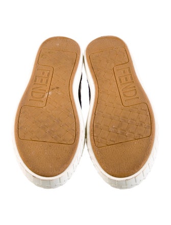 Fendi Zucca FF Logo Canvas Sneakers