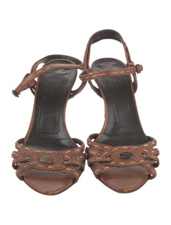 Fendi Leather Sandals