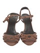 Fendi Leather Sandals