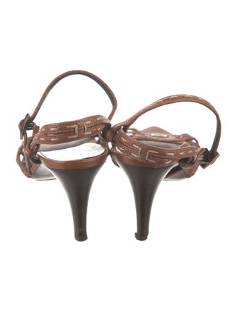 Fendi Leather Sandals