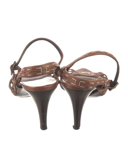 Fendi Leather Sandals