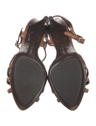 Fendi Leather Sandals