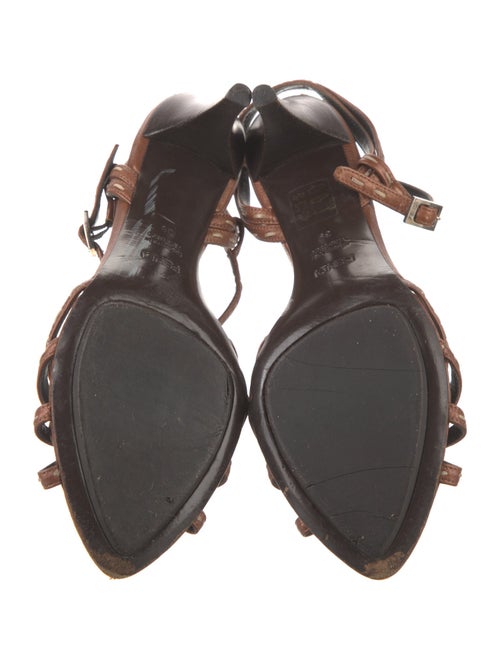 Fendi Leather Sandals