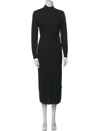 Fendi Turtleneck Long Dress
