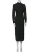 Fendi Turtleneck Long Dress
