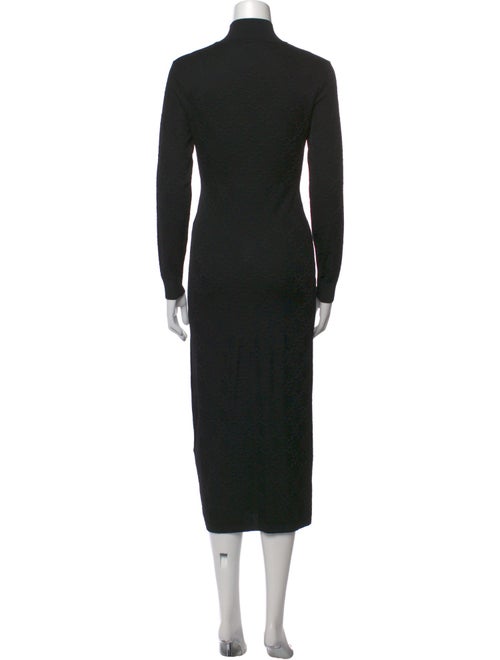 Fendi Turtleneck Long Dress