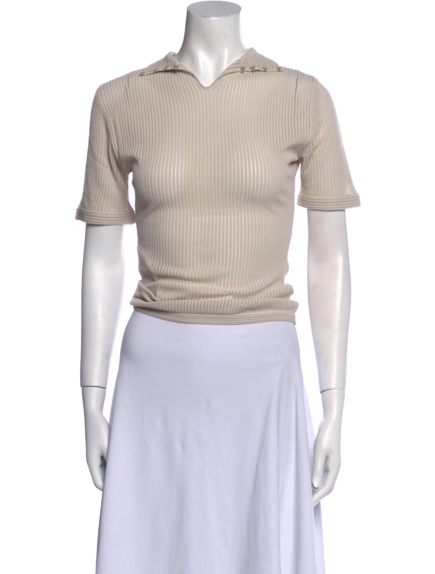 Fendi Short Sleeve Crop Top