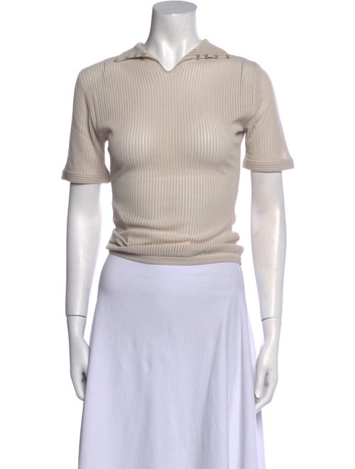 Fendi Short Sleeve Crop Top